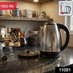 Electric Stainless Steel Kettle – Fast Boil with Auto Shut-Off