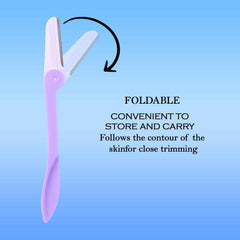 Eyebrow Razor with 3 Replaceable Blades – Precision Facial Grooming