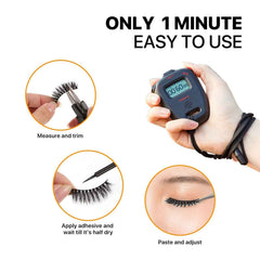 3D Mink Eyelashes Set – Lightweight Full Volume Lashes