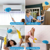 Extendable Microfiber Cleaning Duster – 83.5 cm Soft Round Head