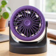 Desktop Air Circulator Table Fan with Hanging Hook, Portable Desk Fan (1 Pc)