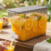 Water Jug with Tap Dispenser Ð 3.6 Litre Compact Plastic Design