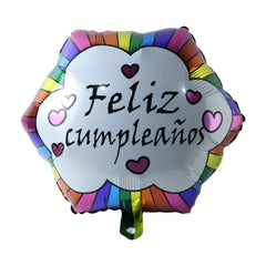 Feliz Cumpleanos Foil Balloon Ð Vibrant Birthday Decoration