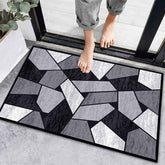 Geometric Anti Slip Door Floor Mat – Stylish & Water Absorbent