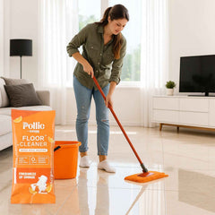 Concentrated Floor Cleaner Sachet – Quick-Dry Orange Fresh Shine