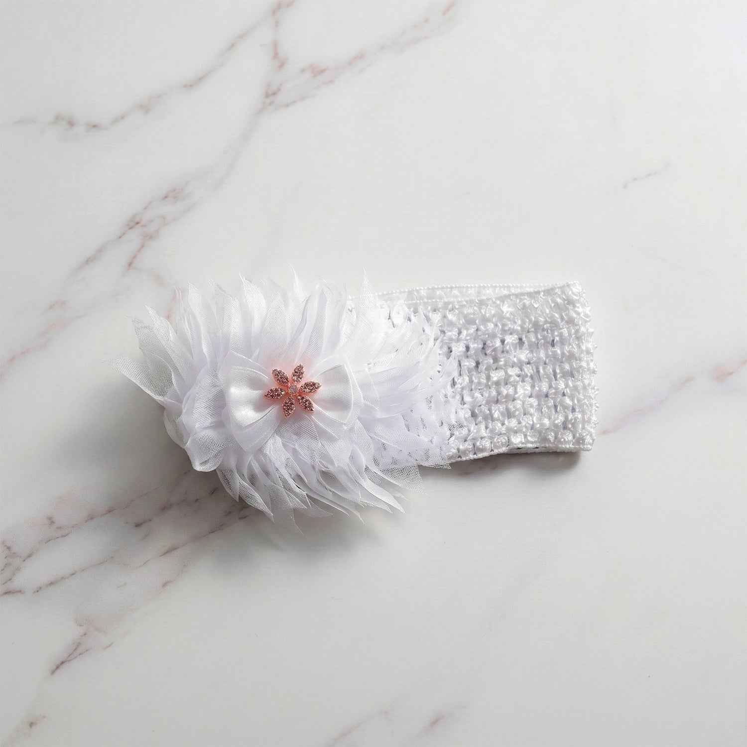 Baby Headband Ð Soft Elastic Floral Designed for Comfort & Style