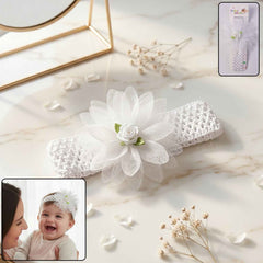 Cute Soft Elastic Floral Baby Headband Ð Comfortable & Stylish