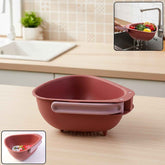 Foldable Kitchen Colander – Space Saving with Drain Base
