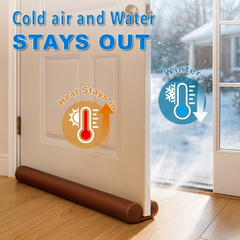Twin Door Draft Stopper – Energy Saver | FreshAura Homeware