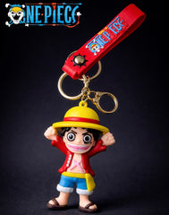 One-piece Luffy D Monkey - 3 keychain