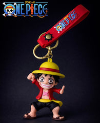 One-piece Luffy D Monkey - 4 keychain