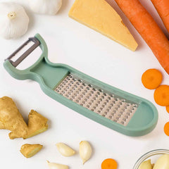 Vegetable Grater – 2-in-1 Peeler & Stainless Steel Cutter
