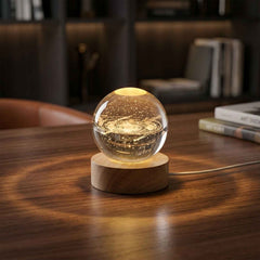 Astronomy Crystal Ball Lamp – 3D Night Light | Indo Glow