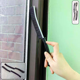 Corner Cleaning Brush – Long Handle Stiff Bristle Set (2 Pc)