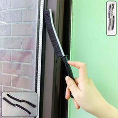 Corner Cleaning Brush – Long Handle Stiff Bristle Set (2 Pc)