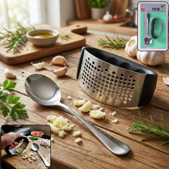 Garlic Press Tool – Heavy-Duty & Ergonomic Kitchen Set