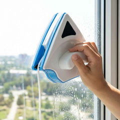 Double-Sided Magnetic Window Cleaner Ð Effortless Inside & Outside Cleaning