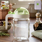 Glass Oil Bottle Ð 580ml Leak-Proof & Easy Pour Design