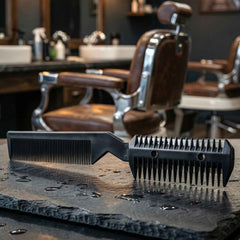 Hair Cutting Comb with Razor Blade – Precise Grooming Tool for Men & Women