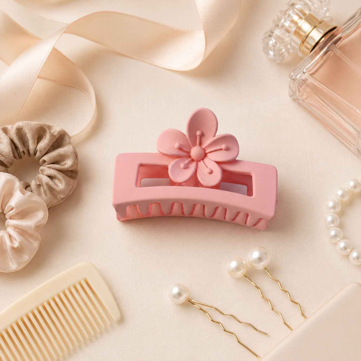 Plastic Hair Claw Clip Ð Strong Grip & Trendy Design for Women & Girls