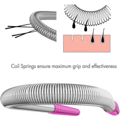 Facial Hair Remover Spring Tool – Gentle, Painless Epilator