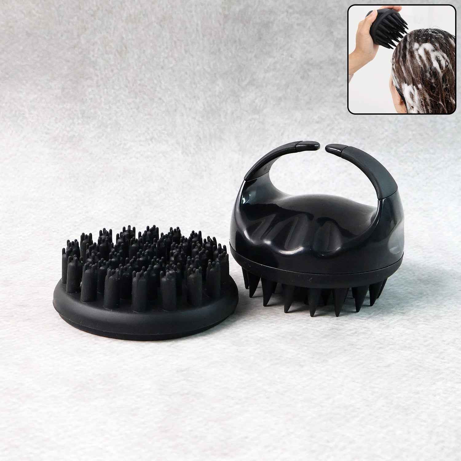 Scalp Massager Shampoo Brush – Soft Silicone Deep Cleansing