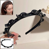 Adjustable Clip-On Hair Styling Headband – Flexible Non-Slip Grip