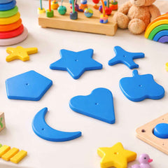 Kids Learning Shape Puzzle Toy Ð 6 Piece Educational Blocks for Toddlers