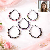 Floral Beaded Hairband – Stylish Floral Hair Accessory for Women & Girls