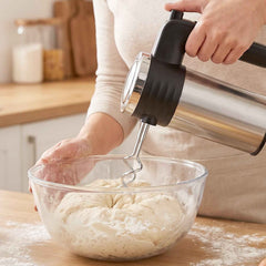 Electric Hand Mixer 500W with Beaters Dough Hooks for Cake and Baking (1 Pc)