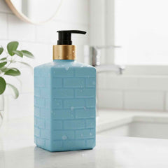 Plastic Soap Dispenser – Leak-Resistant & Refillable Pump Bottle