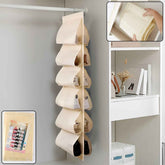 12-Pocket Hanging Shoe Organizer – Space-Saving Durable Storage