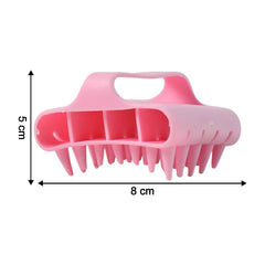 Scalp Massager Shampoo Brush – Soft Silicone Deep Clean & Relax