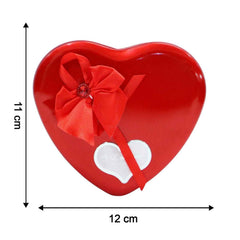 Heart Shape Valentine’s Gift Box with Teddy Bear & Rose | GiftEternal