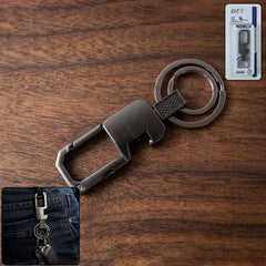 Heavy Duty Metal Key Holder – Secure & Durable Carabiner Clip