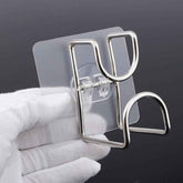 Transparent Wall Hook Ð No Drill, Multipurpose Adhesive Design