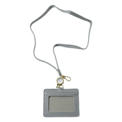 ID Card Holder with Adjustable Neck Strap – Durable & Professional