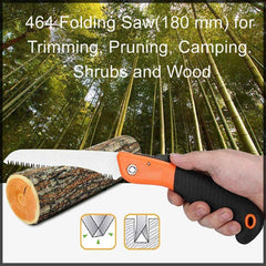 Folding Saw 180mm – Pruning & Camping Tool | Grow Garden Tools