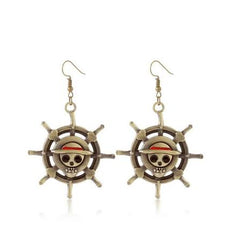 One-piece Logo inspired earrings