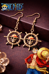 One-piece Logo inspired earrings