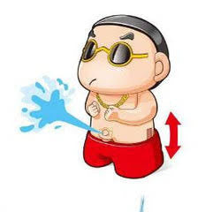 Shinchan Susu (pissing/ peeing) water prank toy
