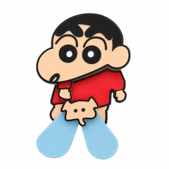 Shinchan Funny Nunu Copter Fan keychain