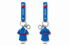 MS Dhoni Jersey Keychain