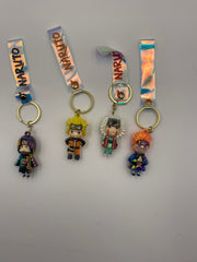 Trending Naruto silicone 3D keychain