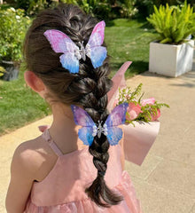 Gradient moving butterfly hair clip (2012)