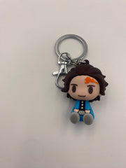 Demon Slayer Tanjiro Kamado Sitting keychain