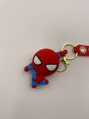 Spiderman 3D Silicone Keychain