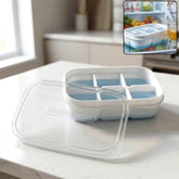 Mini Plastic 6-Cavity Ice Cube Tray Ð Space-Saving & Reusable