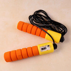 Adjustable Fitness Jump Rope – Digital Counter & Anti-Slip Grip
