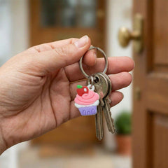 Cute Cupcake Keychain – Fun & Charming Bag Ornament